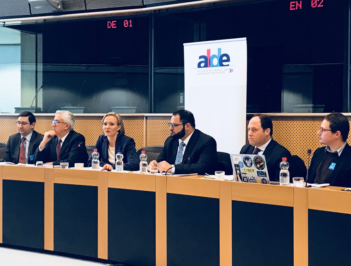CarolineGreer's tweet photo. .@MarietjeSchaake opening the #CEPStaskforce event @Europarl_EN on Software Vulnerability Disclosure in Europe #cybersecurity #Brussels https://t.co/CUnEdK323P