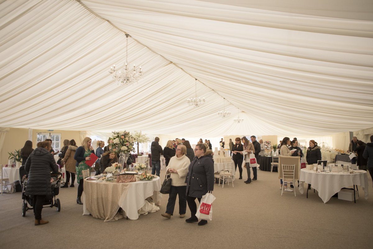 theviewmarquee's tweet photo. So many enquiries to get through from our #weddingfair. A few more pictures of all the afternoon. #weddingvenue #marquee https://t.co/ExHC6tOhcV