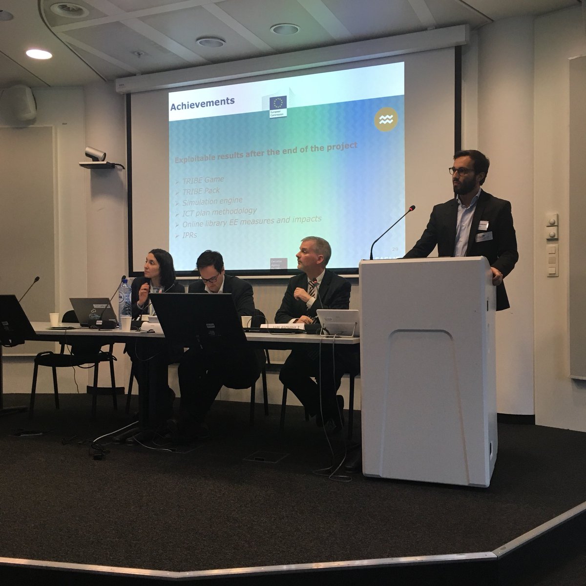 Gemamillan's tweet photo. Exploitation and dissemination of TRIBE project @fCIRCE @TRIBE2020 @TRIBE2020_ES #H2020EE https://t.co/SBzI8SaUHy