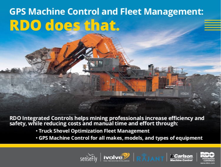RDOICTomP's tweet photo. @RDOICChrisN , Account Manager #RDOdoesthat , will be delivering a presentation with Matt Lee, from #iVolve , on Visual awareness of minesite conditions, production and equipment.  If you’re at #SME2018ACE , make sure you stop by Room 101E on Tuesday at 2:25 pm. https://t.co/akGgMdLej9
