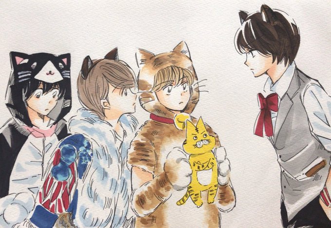 「animal hood cat ears」 illustration images(Oldest)