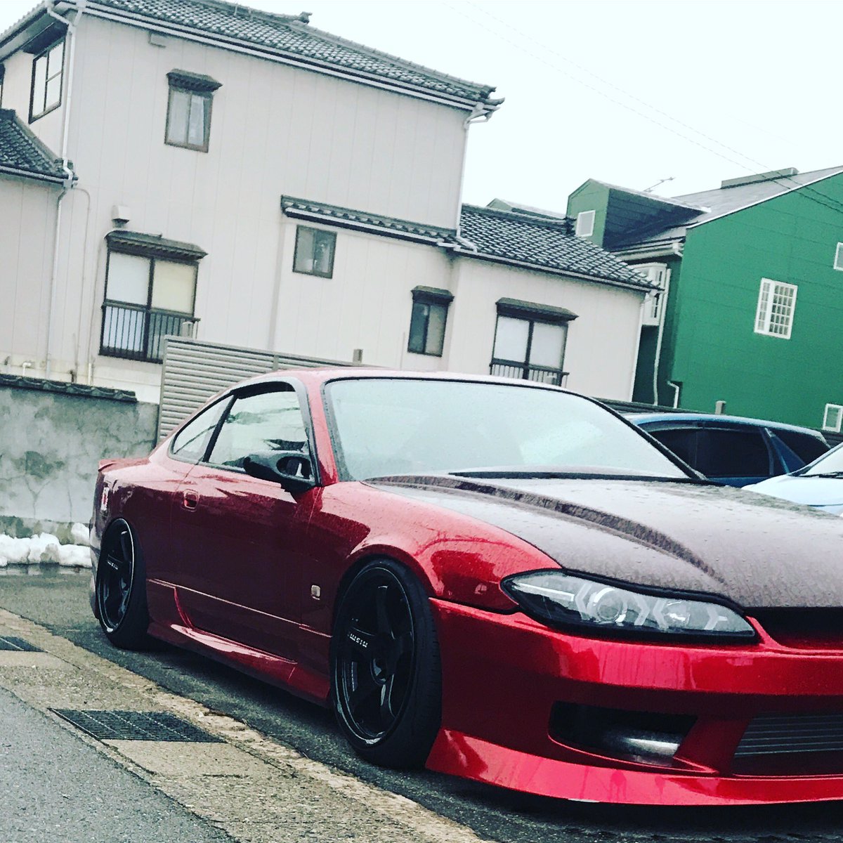 シルビア - エアロミラー Yahoo!オークション S13 ガナドール風エアロ 
