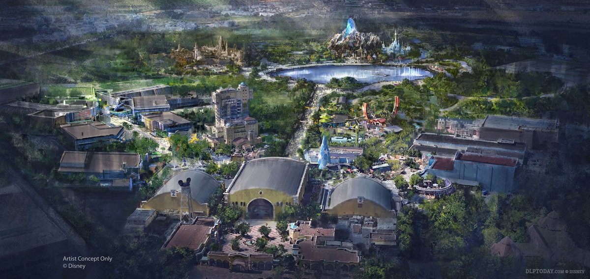 DLPToday's tweet photo. BREAKING: 2 Billion euro expansion and transformation of Walt Disney Studios Park at Disneyland Paris to include new Star Wars, Marvel, Frozen lands and new central lake. For real. 🎬 https://t.co/dz15oNAhCS
