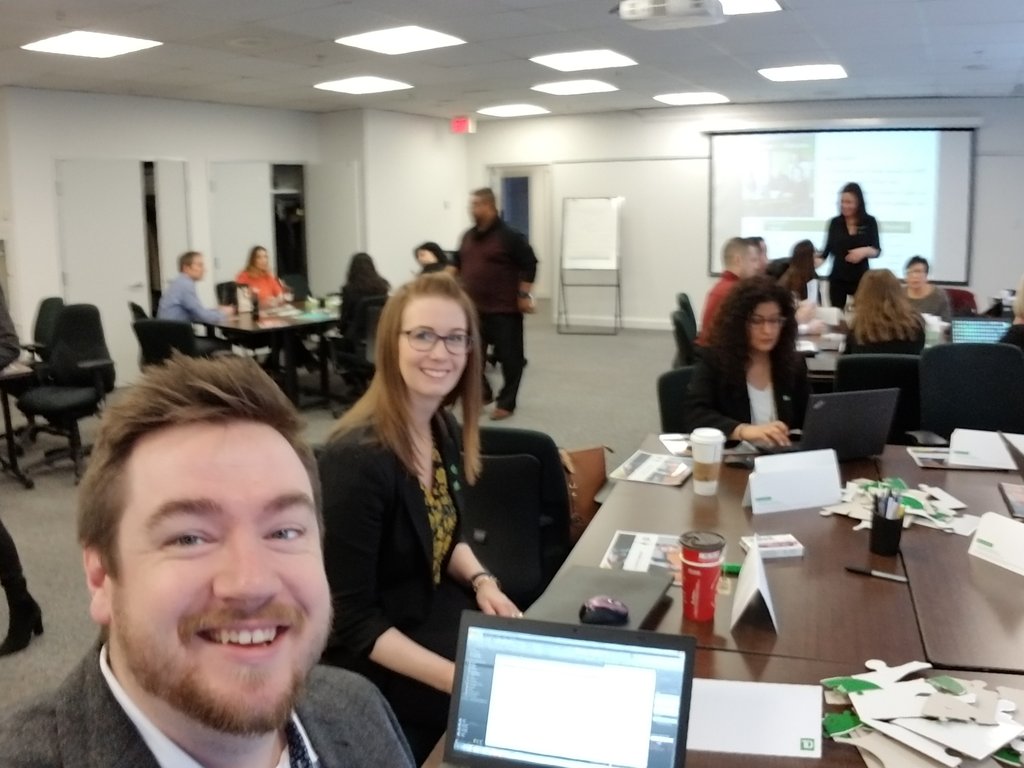 JordanMurphyTD's tweet photo. #activate with the TD crew! @AdrianaScarps1 @HeatherWagnerTD @NMihalievitch https://t.co/hn1Oce0edo