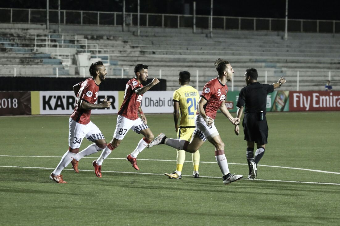 BaliUtd's tweet photo. FT : @GlobalCebuFC 1-1 BALI UNITED 

Gol Spaso buat Bali United bermain imbang di markas Global Cebu. #AFCCup2018 https://t.co/u1nZbnOgC8
