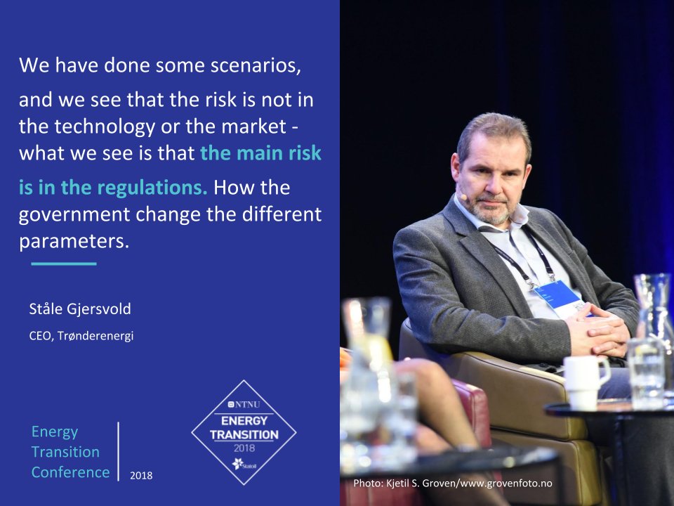 Ståle Gjersvoldj from <a href="/TronderEnergi/">TrønderEnergi</a> on climate risk
<a href="/NTNU/">NTNU</a> @Statoil @FMECenSES <a href="/forskningsradet/">Norges forskningsråd</a> #ET2018