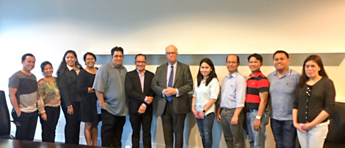 TCIGO's tweet image. I recently had the pleasure of meeting with representatives from the Filipino community in TCI, who were accompanied by a delegation visiting from the Philippine Embassy in Washington DC. The delegation was here to meet members of the Filipino diaspora.