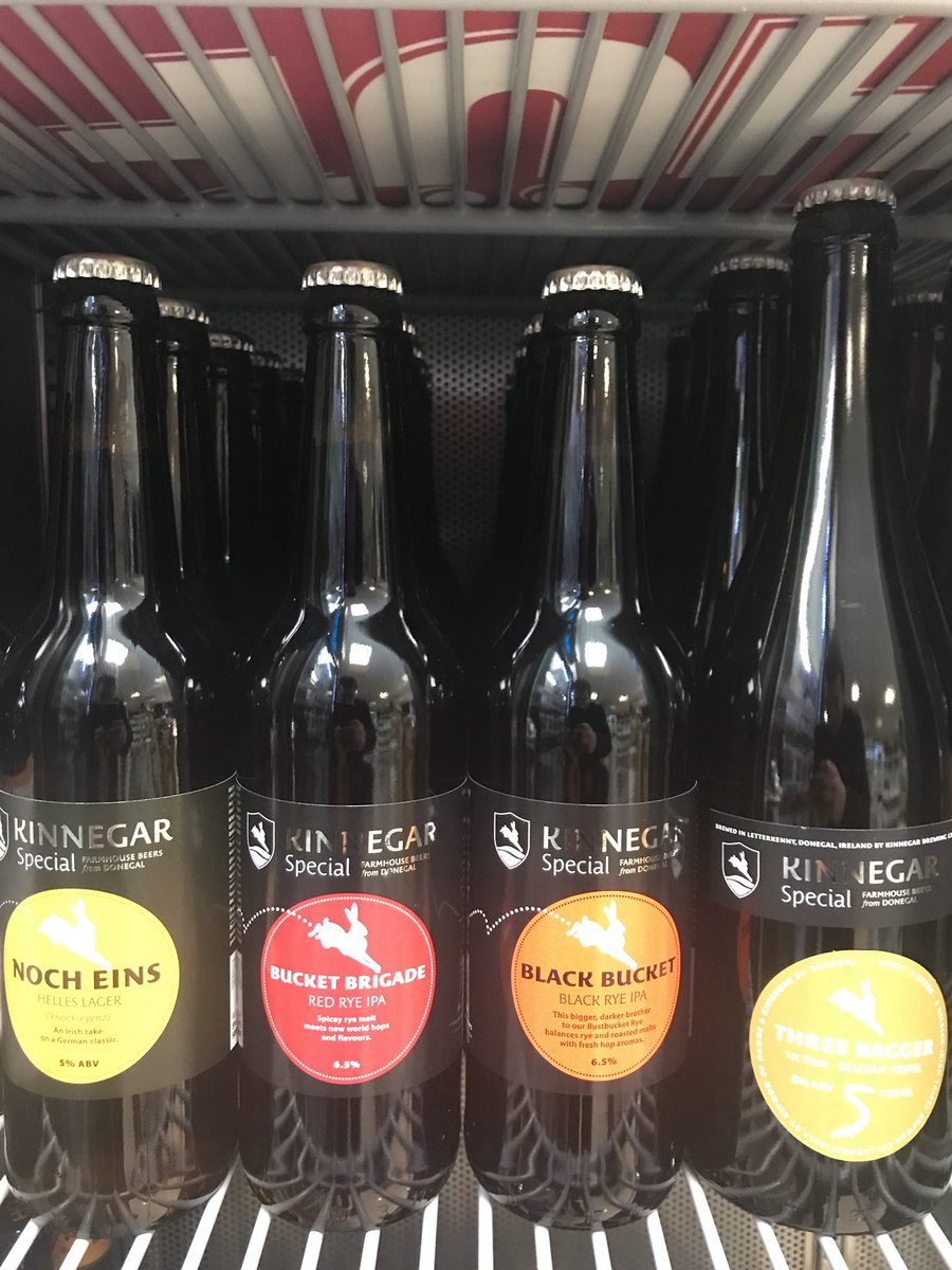 Few <a href="/KinnegarBrewing/">Kinnegar Brewing</a> #specials in this morning from <a href="/GrandCruBeers/">Grand Cru Beers</a> #NochEins #BucketBrigade #BlackBucket #ThreeBagger