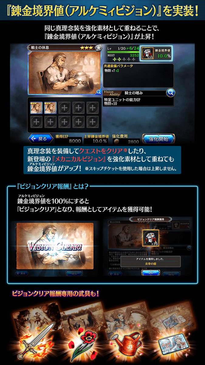 公式 誰ガ為のアルケミスト タガタメ 機能紹介 真理念装の新機能 錬金境界値 アルケミィビジョン 限界突破 について紹介 詳細はこちら T Co Cj5nbec8dh タガタメ 公式 誰ガ為のアルケミスト タガタメ 機能紹介 真理念装の新機能 錬金境界値 アルケミィビジョン 限界突破 について紹介 詳細はこちら T Co Cj5nbec8dh タガタメ