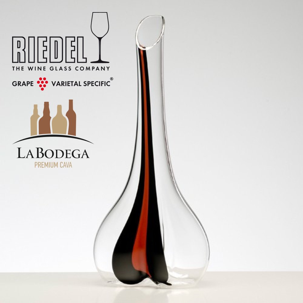 Labodegapaphos's tweet image. Black Tie Smile Decanter by Riedel

A charming and eye-catching way to serve your favourite 🍷 at your next dinner party.

This daring yet decanter is mouth-blown and formed by hand, making each piece unique standing out as a true work of art. 

Find it now at 👉 @Labodegapaphos