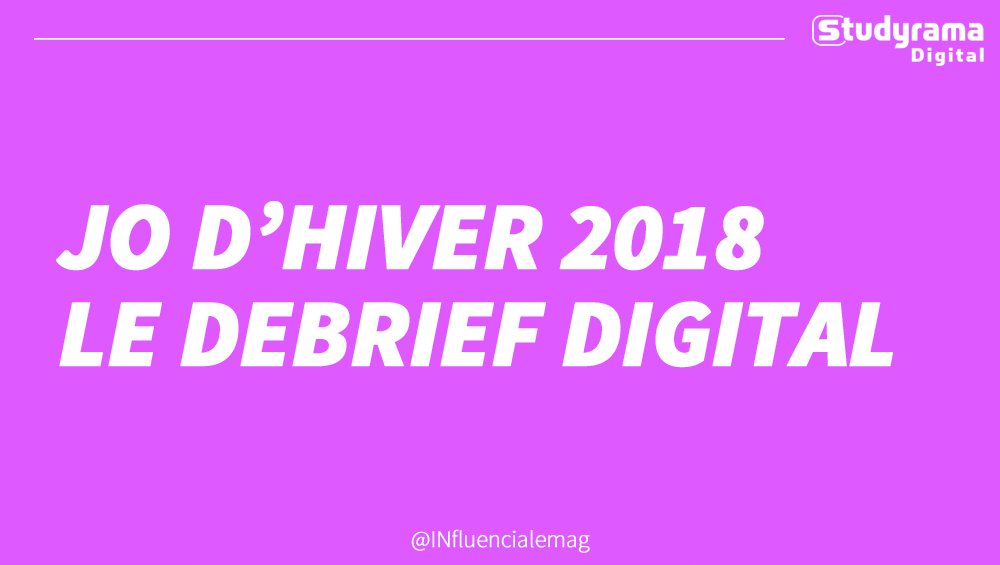 StudyramaDGTL's tweet photo. Quelle empreinte digitale pour les JO d'Hiver 2018 ? ⛷️
#PyeongChang2018 a suscité 391547 mentions sur la Toile, les blogs, les chaînes digitales, les réseaux sociaux, les sites d’informations.

▶️https://t.co/9TkNf3viBr https://t.co/o4jqcYoMQa