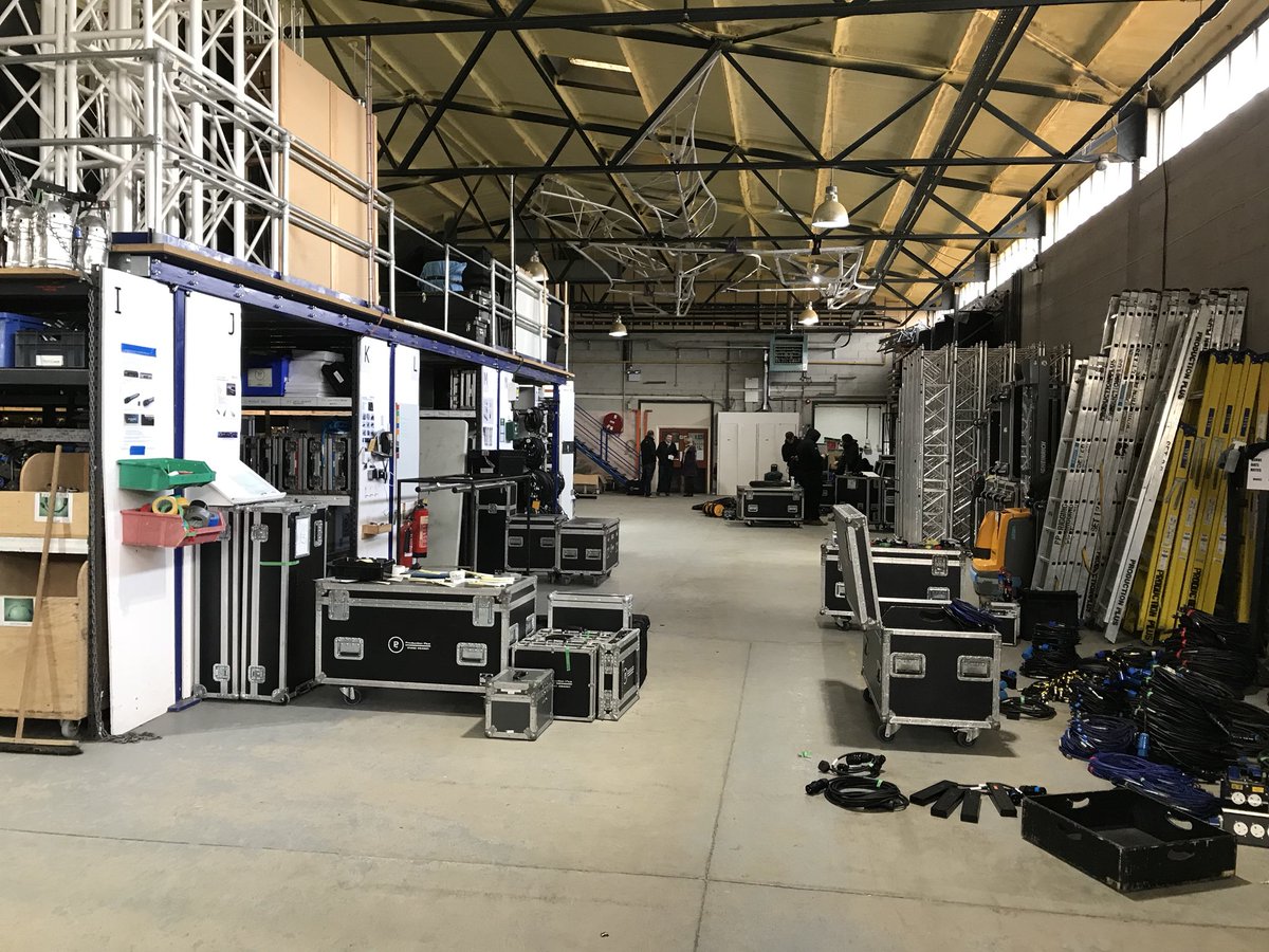 The team had a training day with <a href="/Production_Plus/">Production Plus</a> yesterday, boosting our knowledge on #AV and #Staging. Thank you for your time gents