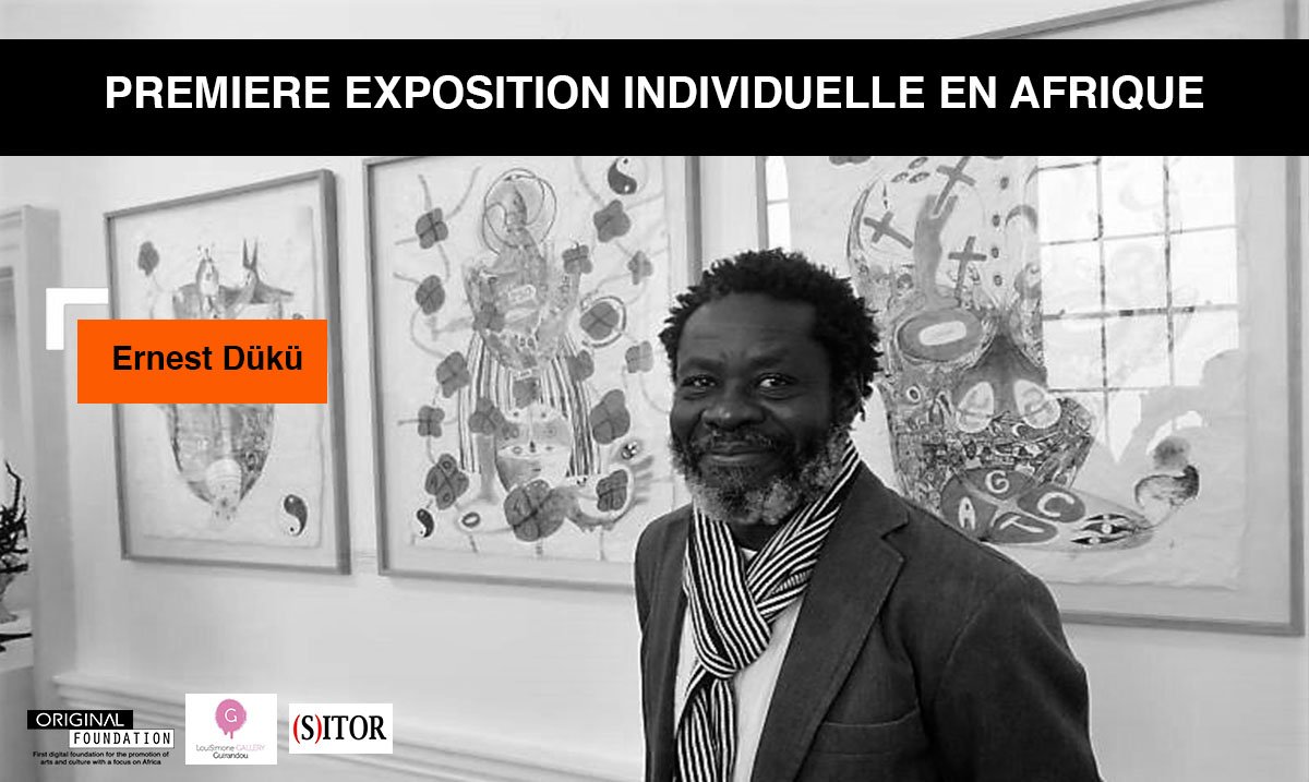 Isabelle_Zongo's tweet photo. Ernest Dükü, un des artistes ivoiriens les mieux connus à l’International https://t.co/frzKoaC1mr #Originvl https://t.co/vFFxKMuu4Q