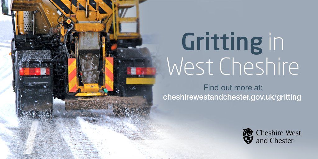 Go_CheshireWest's tweet photo. Gritting operations are continuing across the network https://t.co/wnV8IYkGBm #cwacgrit https://t.co/5KWdI0Y1x2