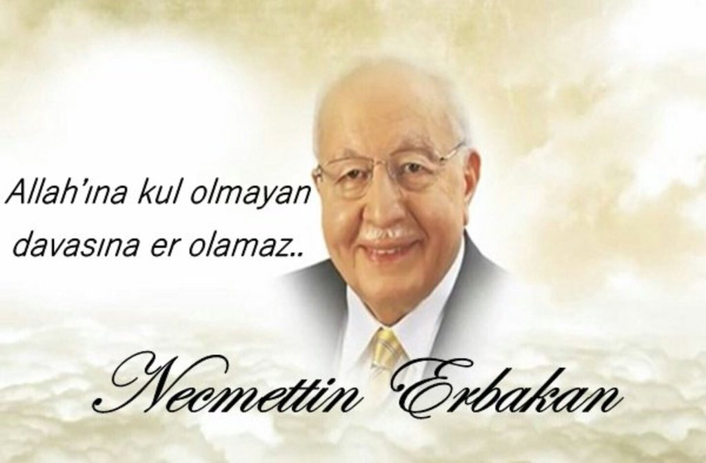 Büyük dava adamı, değerli büyüğümüz Prof. Dr. #NecmettinErbakan'ı vefatının 7. yıl dönümünde rahmetle ve minnetle yad ediyoruz.Rabbim, mekanını cennet eylesin.