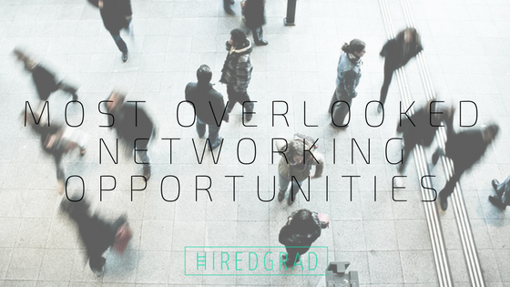 HiredGrad's tweet image. 5 of the Most Overlooked Networking Opportunities for Students ow.ly/hxNr30iDxUJ