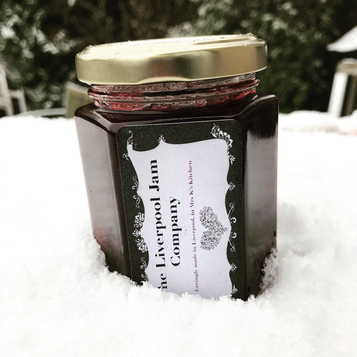 LiverpoolJamCo's tweet photo. Its all snowy here at Liverpool Jam HQ!  But I have supplies and the Jam making will go on #snow #snowinliverpool #brrr #beastfromtheeast #wontstopme #jammaker #liverpooljam #loveyourjam https://t.co/2CeAbWSIoI