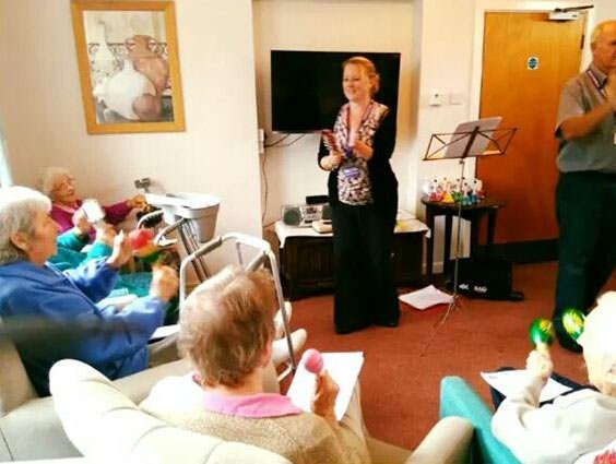 kandsgmusic's tweet photo. Our fun, interactive and engaging #music workshops are great for increasing social interaction #confidence &amp; #selfesteem 🎶🥁🎶 #musicincare #carehomes #dementia #alzheimers #olderpeople #Activities #Devon https://t.co/zKZC7Y45Rt