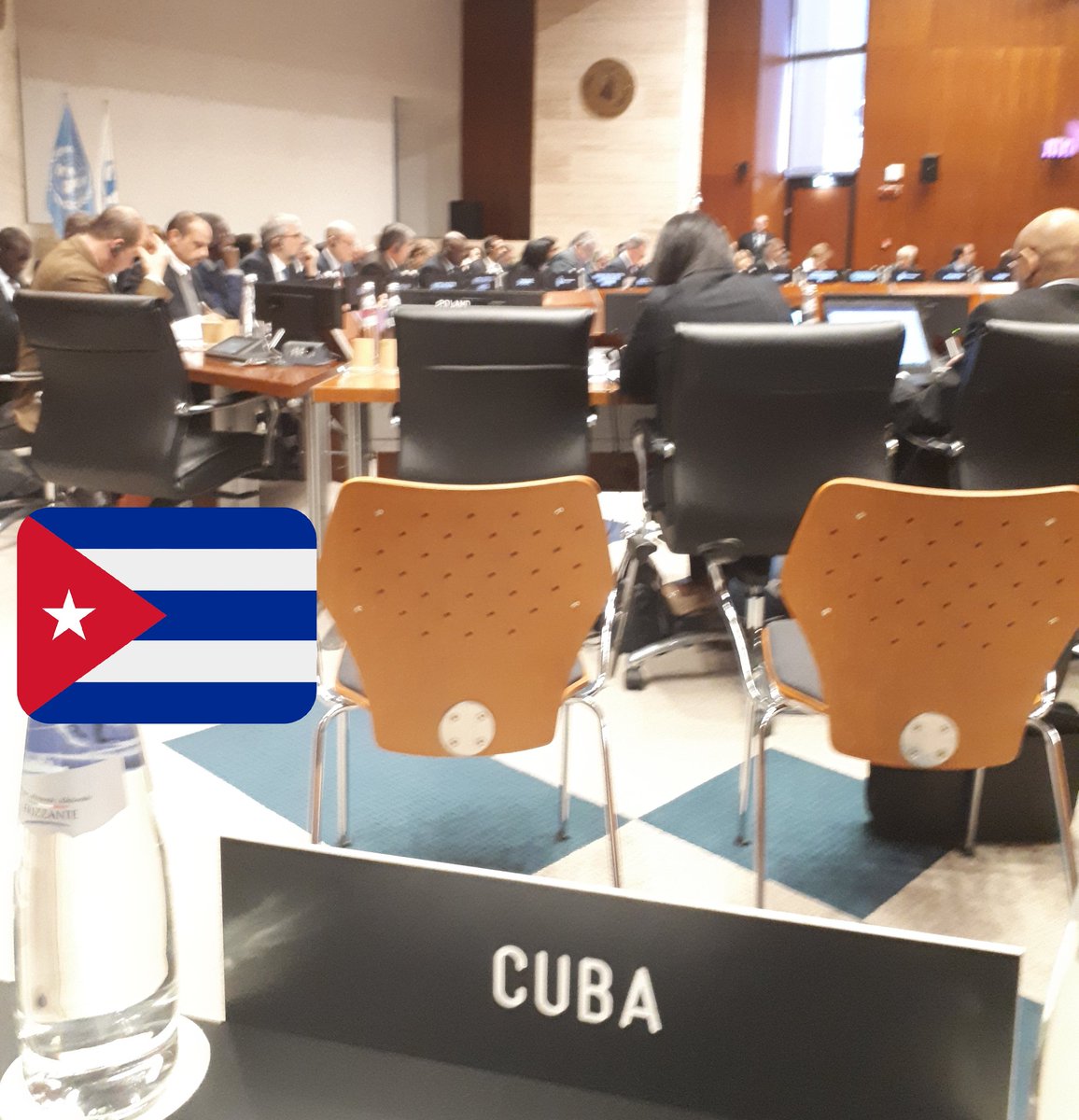 JoseCarlosRguez's tweet photo. #Cuba presente #27feb2018 en 1er. período de sesiones ordinario de la Junta Ejecutiva del Programa Mundial de Alimentos #PMA @WFP_es @WFP #Roma #Italia asiste Representante Permanente @JoseCarlosRguez @CubaOrgIntRoma @WFP_Cuba https://t.co/XVqI9tvS3c
