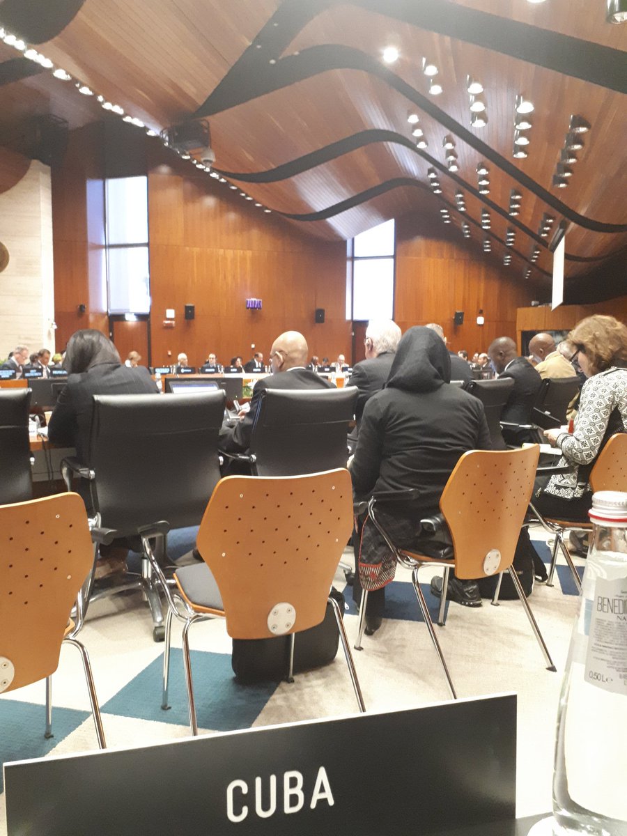JoseCarlosRguez's tweet photo. #Cuba presente #27feb2018 en 1er. período de sesiones ordinario de la Junta Ejecutiva del Programa Mundial de Alimentos #PMA @WFP_es @WFP #Roma #Italia asiste Representante Permanente @JoseCarlosRguez @CubaOrgIntRoma @WFP_Cuba https://t.co/XVqI9tvS3c