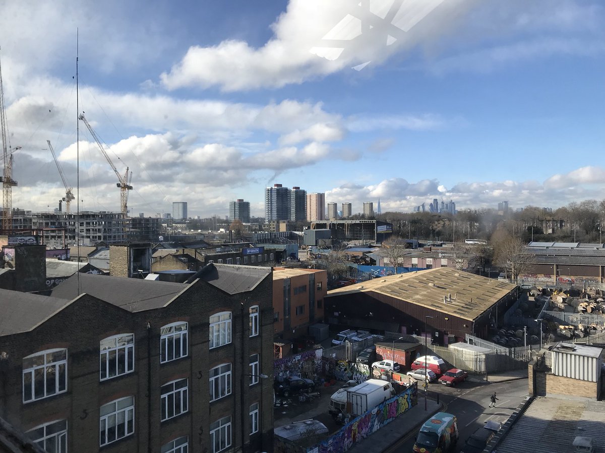 StrettonsSean's tweet photo. Good morning #hackneywick where’s this storm then? https://t.co/qFt8yVi76l