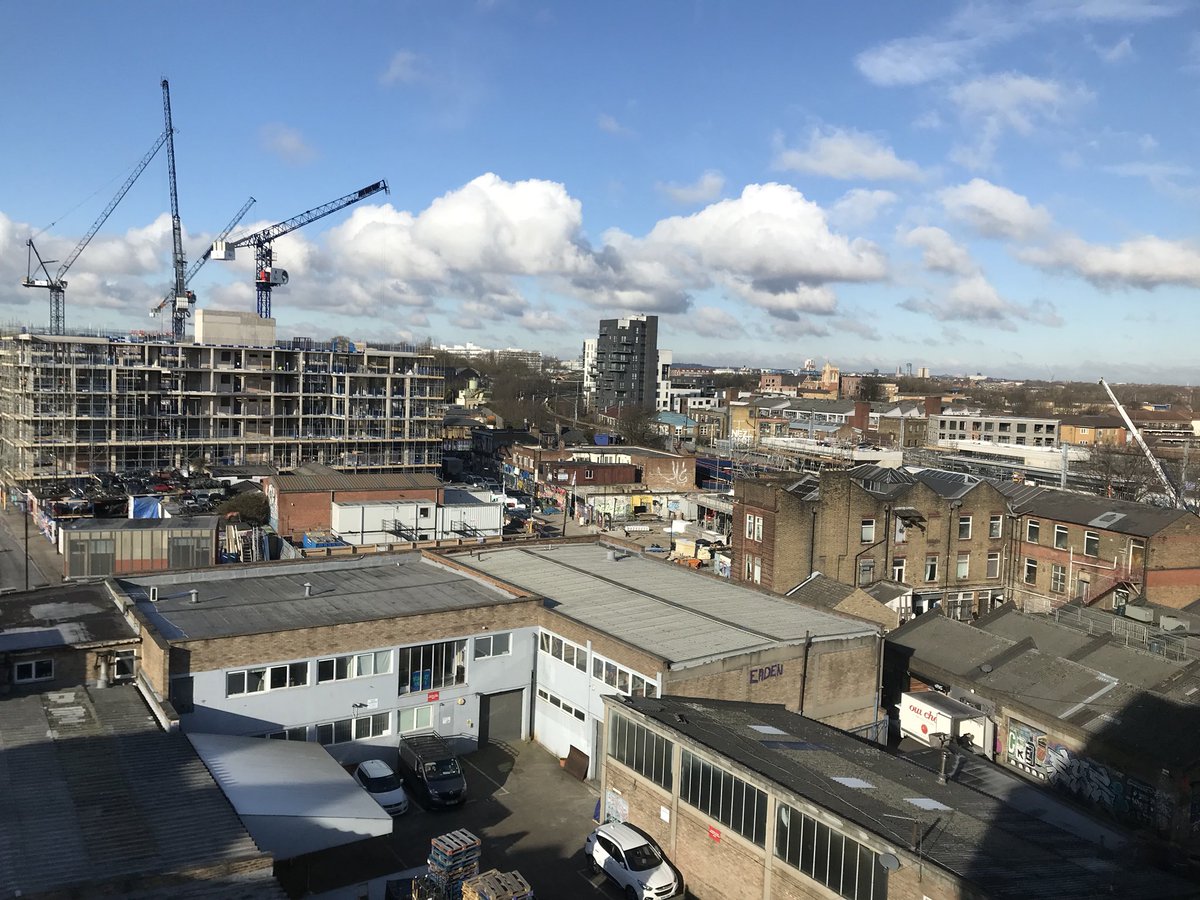 StrettonsSean's tweet photo. Good morning #hackneywick where’s this storm then? https://t.co/qFt8yVi76l