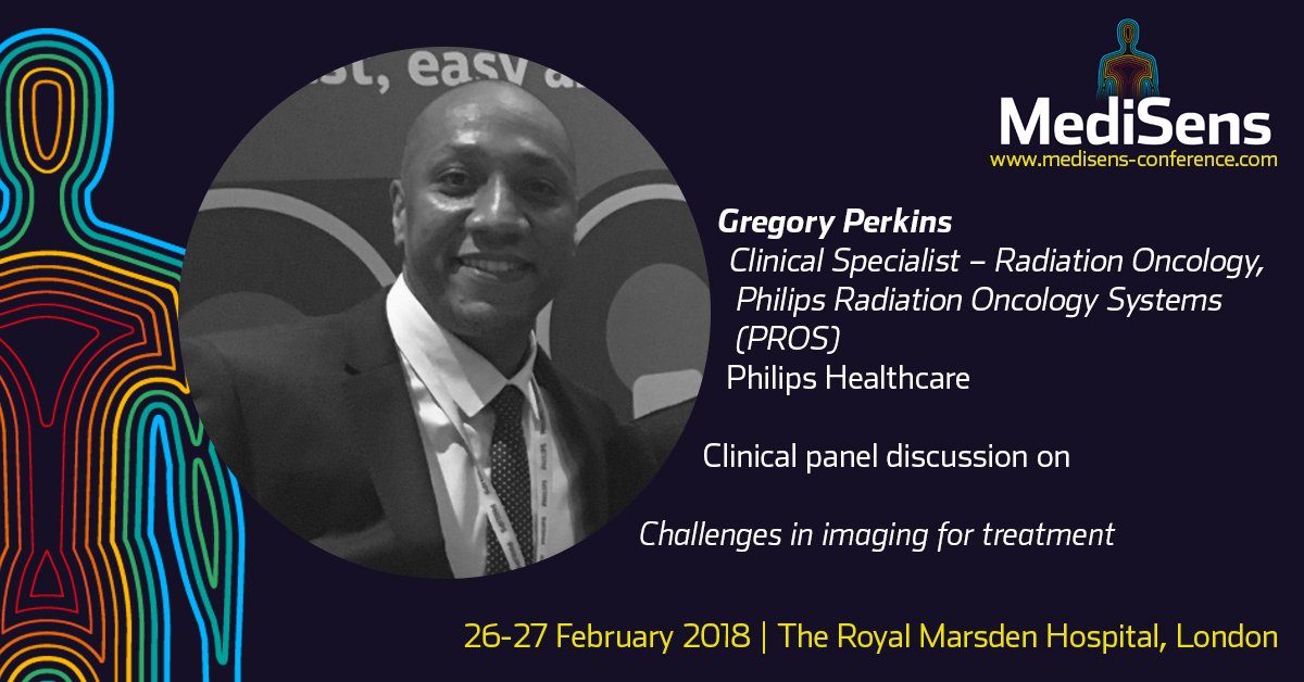 Panel; challenges in #imaging for #treatment with Gregory Perkins <a href="/PhilipsHealth/">Philips Healthcare</a> ?medisens-conference.com/agenda-topics-…