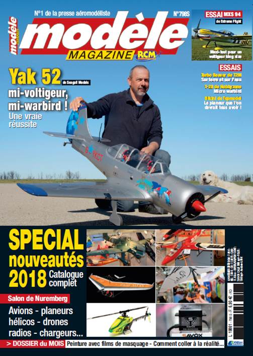 LariviereDiff's tweet image. Le catalogue complet des nouveautés 2018 est disponible dans #ModeleMagazine  ! A l'occasion du salon de Nuremberg, tous les modèles d'#avions, #drones, #helicos, #planeurs… sont présentés dans ce numéro. Dès le 01/03 en linéaire.
#aeromodelisme #aviation #avgeek