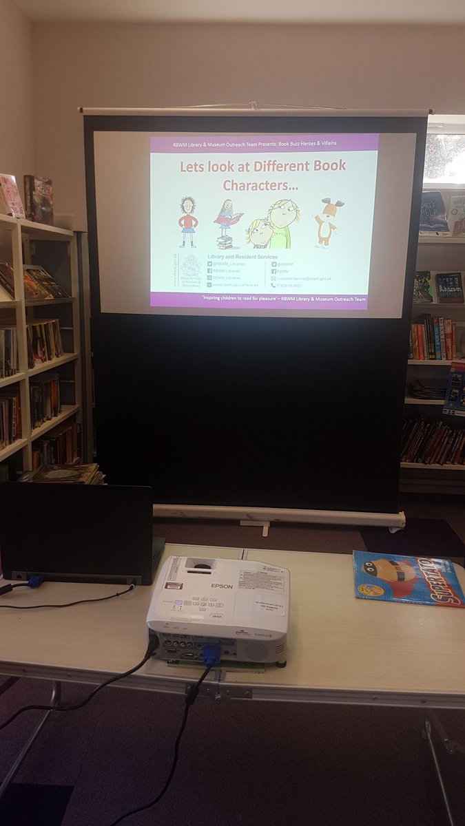 RBWM_Libraries's tweet photo. Looking forward to #BoynHillInfants visit to #BoynGroveLibrary today as part of our @WorldBookDayUK celebrations! @RBWM
#WorldBookDay2018 #WorldBookNight #Library #Outreach #libraryvisit #librarylife #schoolvisit #readingforpleasure #childrensliterature #childrensbooks #books https://t.co/VxL9KfKH5K