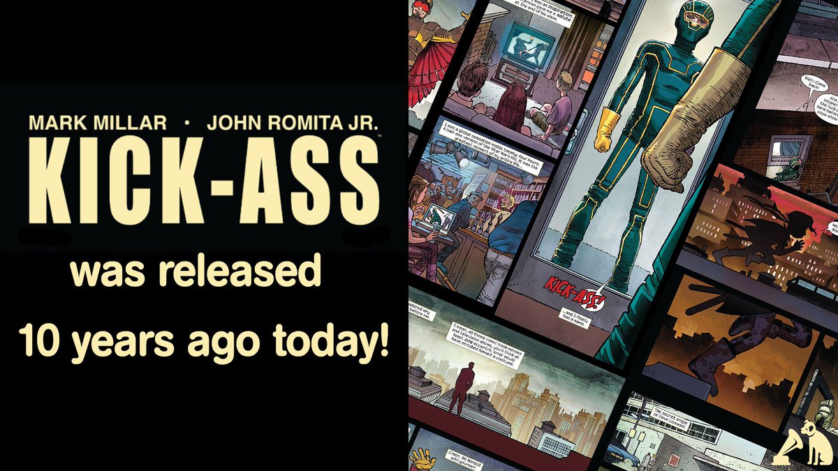hmvtweets's tweet photo. Issue #1 of @mrmarkmillar &amp; John Romita Jr's #KickAss was published 10 years ago today! https://t.co/Fz6oZvPPsU