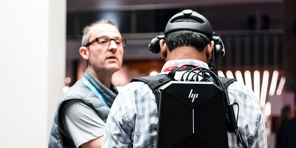 Tutto il potenziale della realtà virtuale prende vita al #MWC18. #HPServices #VirtualReality hp.tl/6001DRISz