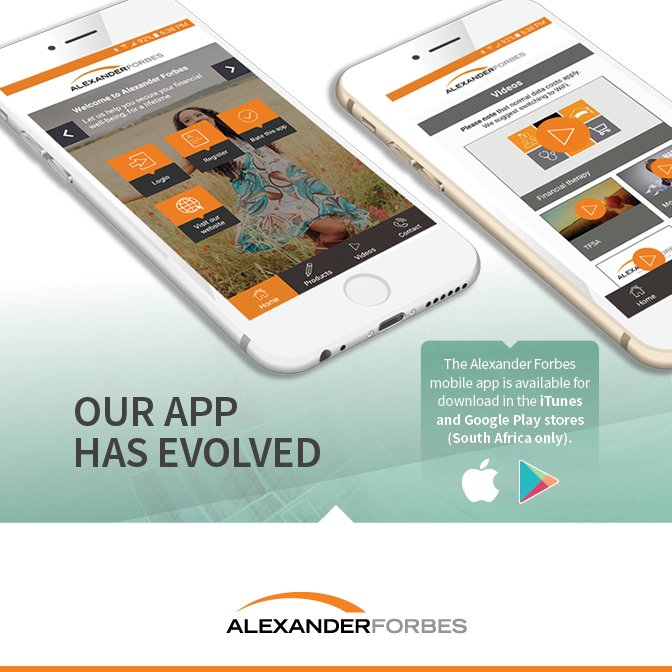 alexforbes's tweet photo. Get the Alexander Forbes app and unlock an inclusive customer experience that offers a wealth of features. https://t.co/QEBdxXadZC