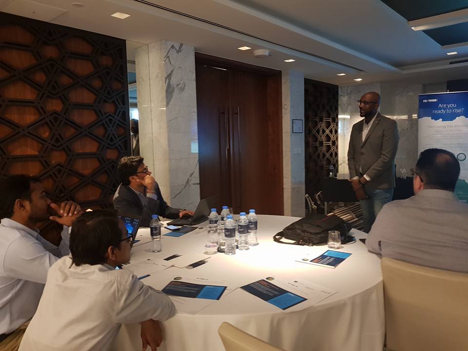 flyHigherME's tweet photo. Network Intuitive Session happening now in UAE.
Aptec Ingram flyhigher Cisco #CiscoDCC18 #DCCIMMEE18 #Cat9k @CiscoDistEMEAR @palim98 #NetworkIntuitive https://t.co/kwgDUHNryY