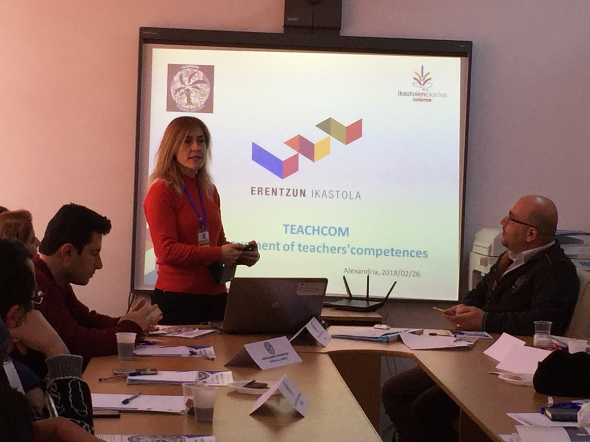 NafarIkastolak's tweet photo. Nafarroako ikastolen Elkarteko eta Erentzun Ikastolako ordezkariak diren Irene López Goñik eta Maite Oterok, hurrenez hurren, IKASTOLA eredua aurkeztu dute Erasmus Pluseko “Teachcom”proiektu berrian.
@ErentzunIkasto1 #erasmusplus #teachcom https://t.co/48NqNIvPZm