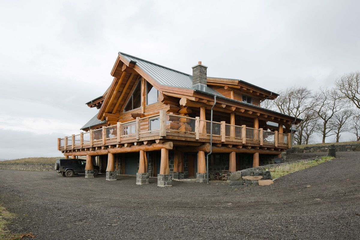 allan_corfield's tweet photo. Have you had a look through the photos of our amazing Ratho #LogHome? #HBRShow17 #SelfBuild @myhomebuilding https://t.co/98tTM4In2W https://t.co/sDpmRpwnjq