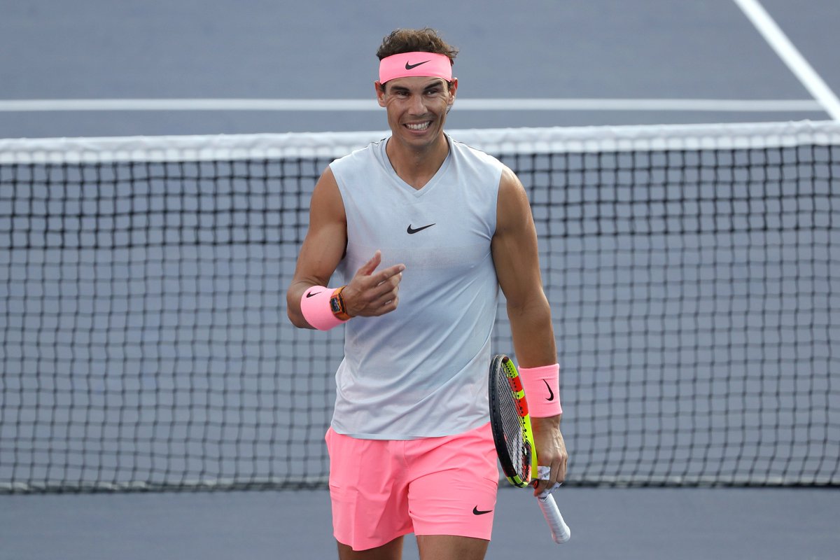 WeAreTennisFR's tweet photo. Rafael #Nadal : "Je joue au tennis parce que j'aime ça, je ne cherche pas à être N°1 mondial. Je joue à Acapulco parce que j'aime ce tournoi. Si je redeviens N°1, c'est parfait. Sinon, ça l'est également." https://t.co/dJiGOHa9zp