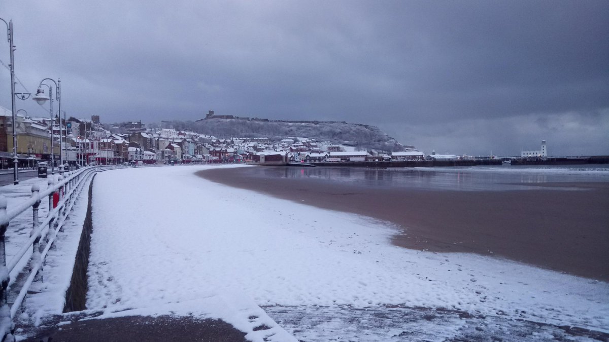 Sherb187's tweet image. #snow this morning (Tues) #Scarborough @JonMitchellITV @kerriegosneyTV Sandra Barber