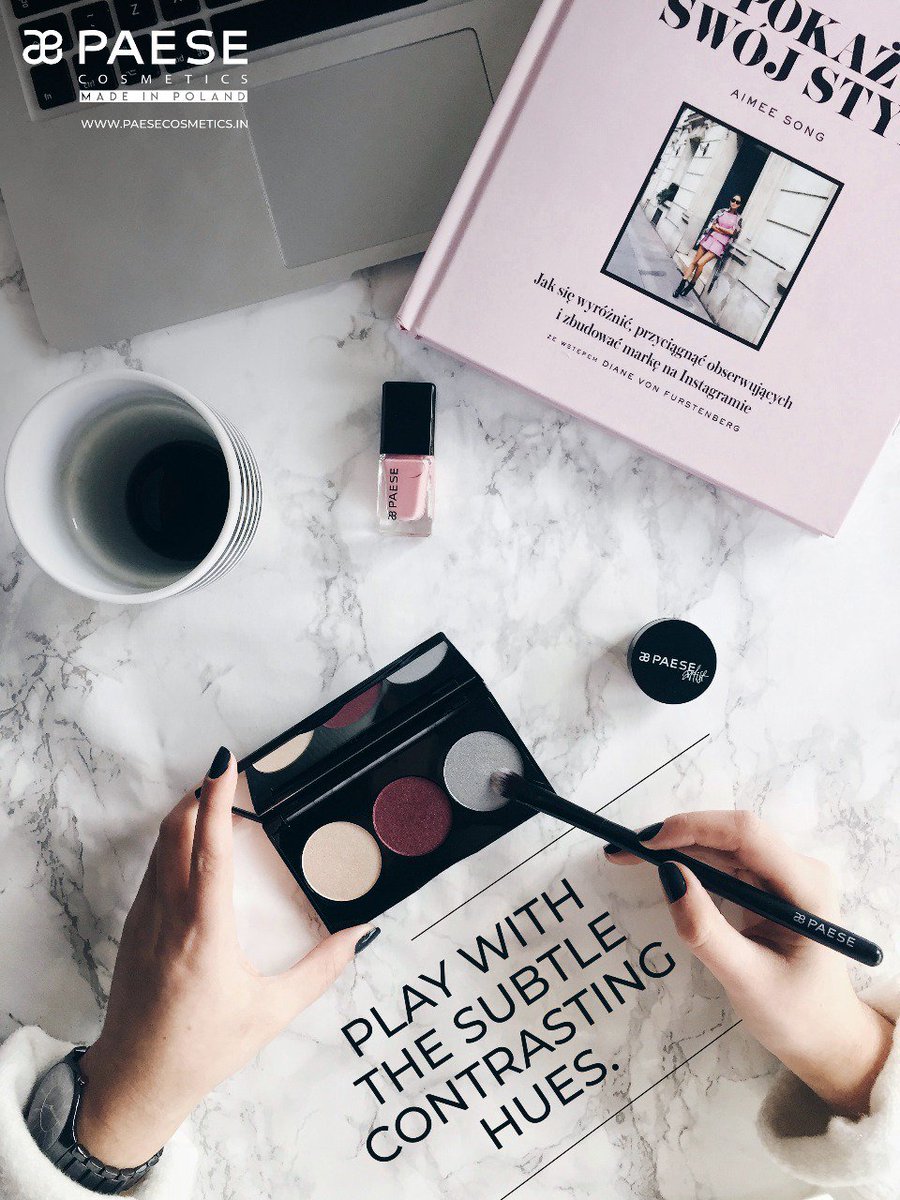 Add definition to your nude look with a touch of striking neutral shades. Explore our variety of muted tones only on paesecosmetics.in.

#PaeseCosmeticsIndia #Makeup #Cosmetics #Beauty #PaeseCosmetics #NailPaint #EyeShadow #NailPolish
