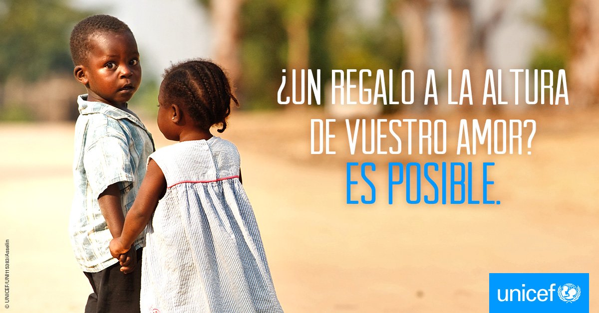 UNICEF y su Regalo Azul. Un regalo a la altura de vuestro amor.
💙💙💙💙💙💙💙💙💙💙
Podríamos compartir sólo información de nuestro trabajo, pero hay cosas mucho más importantes de las que tenemos que hacer eco. 
ernestoterron.com/2018/02/16/no-… 
<a href="/UNICEF/">UNICEF</a> @UNICEFenEspanol