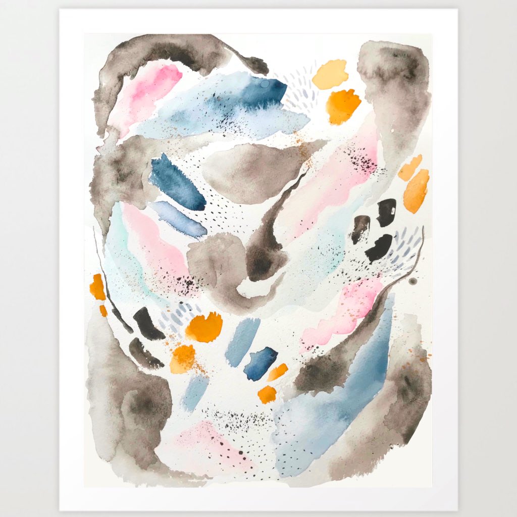 artandghosts's tweet photo. Watercolour shapes 💕🌈❤️ https://t.co/kOdEZZ1axE