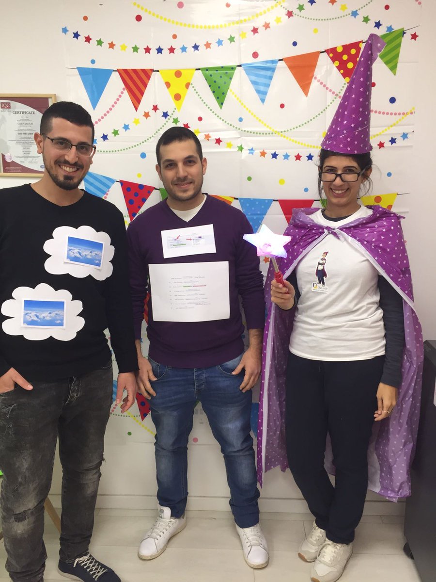 CodeValue's tweet image. Purim gone wild at #CodeValue! And the best part is that we got to donate sweet packages that were exchanged between co-workers to the children at Meir Hospital and children at risk.