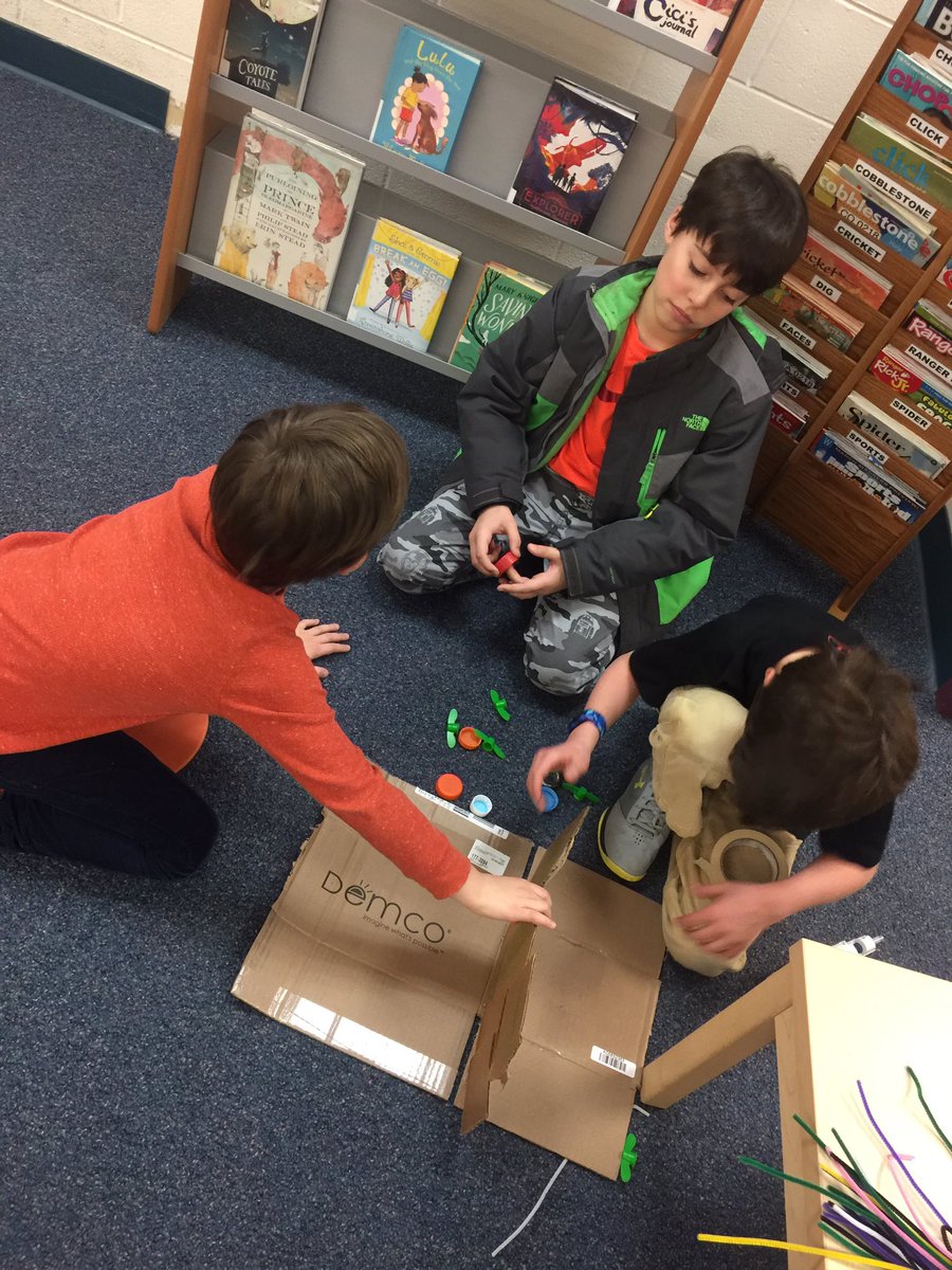 Mrs_LindahlBxv's tweet image. Thanks @IFattore1 for your help in makerspace!  The students loved designing and creating new Olympic Events!  #makerspace #makercenteredlearning