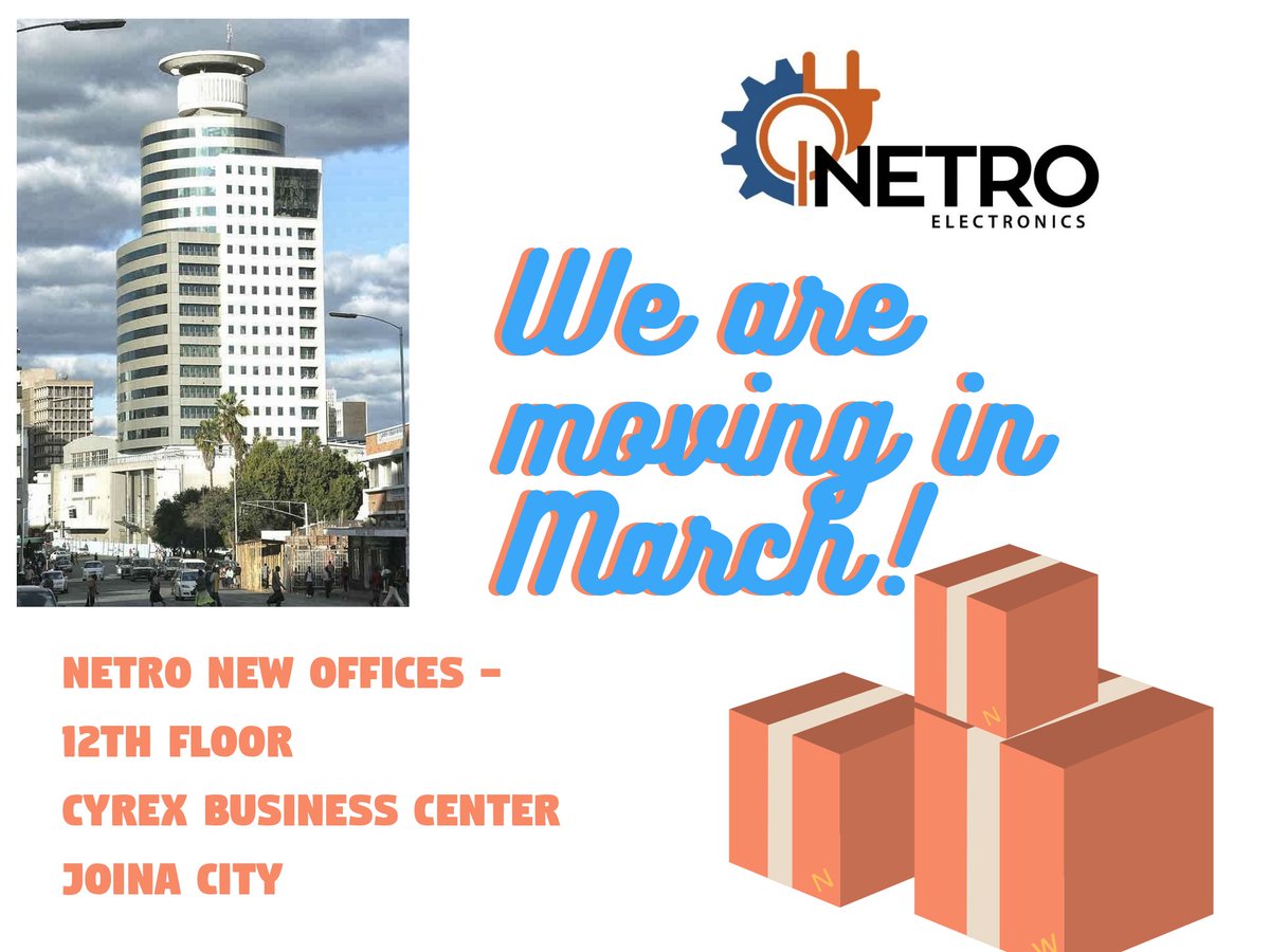 netrozim's tweet photo. We are moving in March, find us at Joina City #NetroZim https://t.co/oTQ4T4AtlU