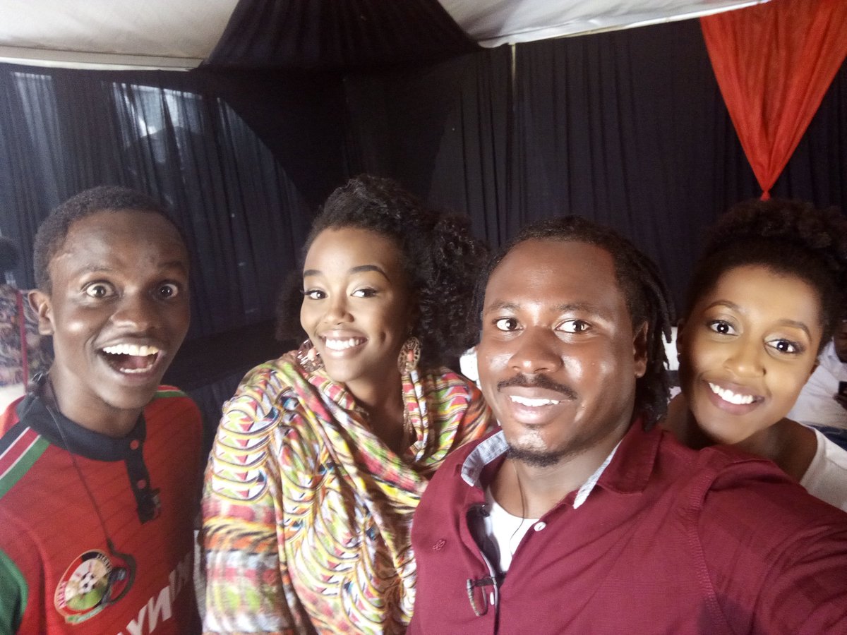 GiftMirie's tweet photo. Backstage with the waremboz of @elanimuziki. #ReadyFor #FWCTT https://t.co/2ANyVUf3nd