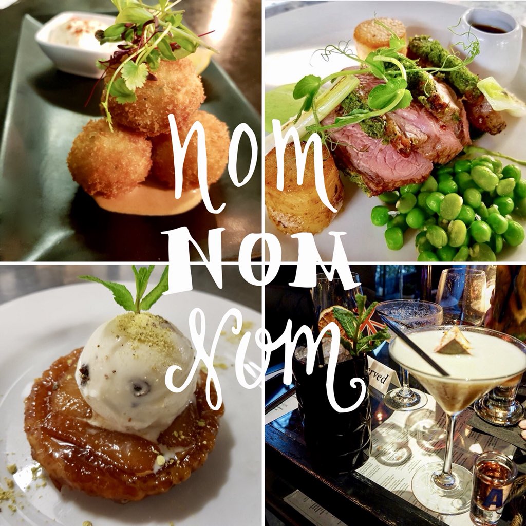 Rockandrosenews's tweet image. So many delicious dishes and cocktails to choose from. Absolutely love the Lobster Arancini and Spring Lamb #snow #notspringyet 💖🌹