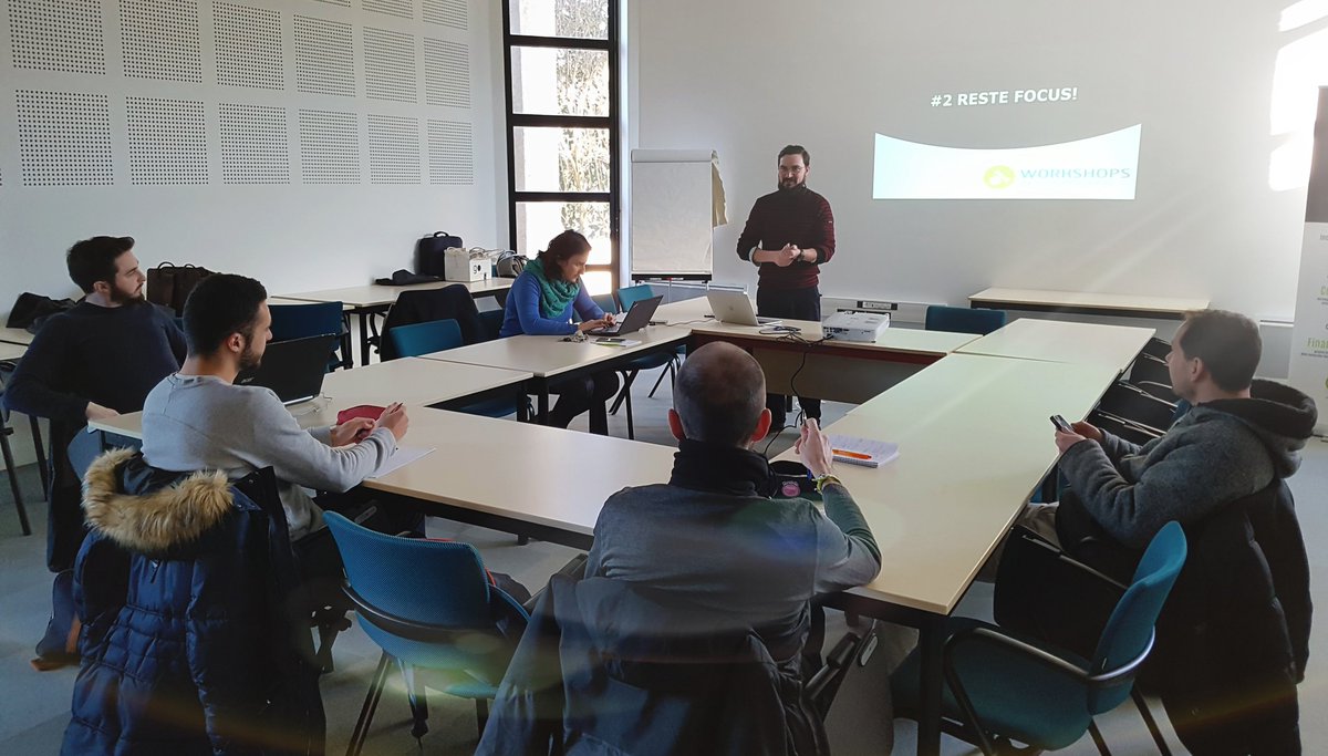 En direct des #WorkshopsByNI : ce matin on reste focus #projet #startup #innovation à #Caen !
Rdv demain matin à #Rouen et jeudi #LeHavre 
Gratuit, ouvert aux (futurs) entrepreneurs !