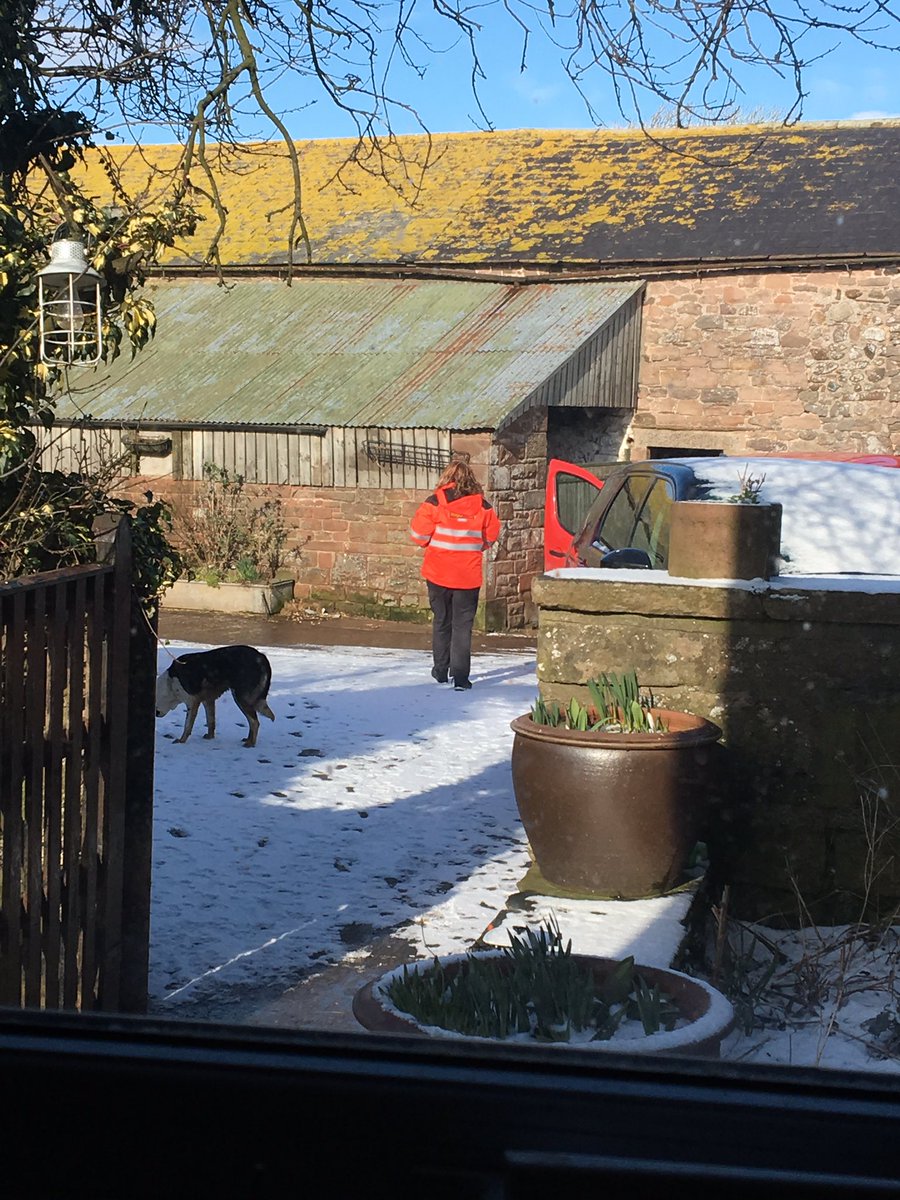 rattycastle's tweet photo. #BeastoftheEast in #Cumbria this #girlcan no problem @RoyalMail She has never missed a day๐ up hills and tiny lanes #postlady https://t.co/dpWtGJBP9r
