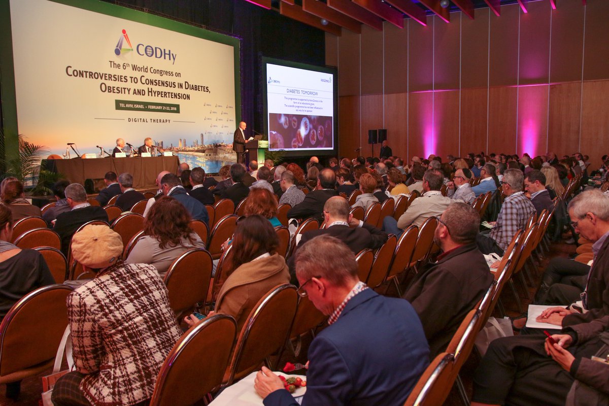 Codhycongress's tweet photo. Thank you for joining us at the 6th World CODHy Congress in Tel Aviv, Israel!
#CODHy2018 #telaviv #CME #congress #conference #faculty #diabetes #hypertension #obesity #speakers #digital #debate #controversial #medical #health #nutrition #care #treatment #Cardio #cardiology https://t.co/DBVSOi7gse