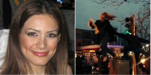 Metanat8's tweet photo. Mariam_Shariyatmadari is imprisoned in Qarchak Prison &amp; needs urgent medical care but prison authorities do not let.
She was thrown into the ground and then arrested، during her protest against suppression of women by the Iranian regime .
#GirlsOfRevolutionStreet #IranProtests https://t.co/2fQNaDIMgy