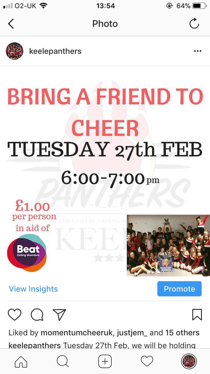 Keele Cheerleaders tweet media